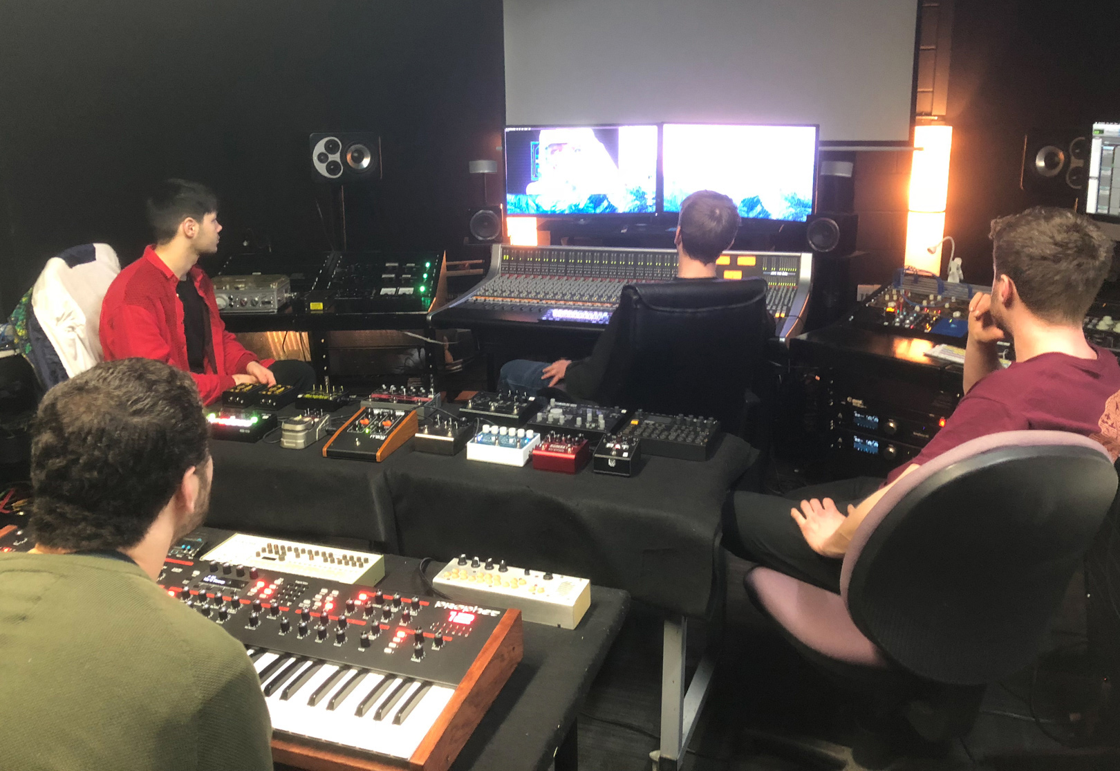 Sonic Data Workshop: In the SSL Mix Room