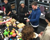 Sonic Motion Workshop: Everyone selects their foley props